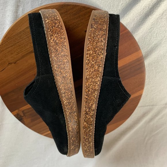 LL Bean Shoes LK-TAMALA 8M Casual Comfort Slip On Clogs Black Leather Upper New - Picture 5 of 9